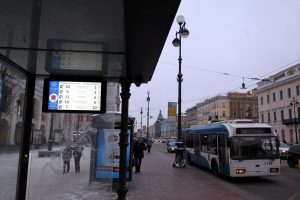 В Петербурге появится около 600 автобусных остановок