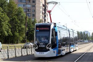 В Приморском районе произошло ДТП с трамваем