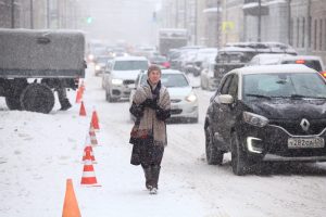 Рабочая неделя в Петербурге начнётся со снегопада