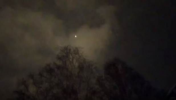 Житель Новокузнецка снял на видео НЛО