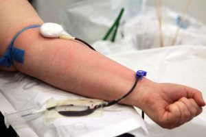 В рамках летней донорской акции петербуржцы сдали 71 литр крови