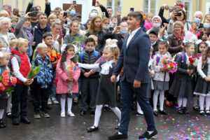 День силы: в школах Петербурга начался новый учебный год