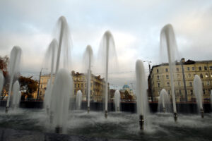 Вода в предзимье: в Петербурге закончилась реконструкция трёх фонтанов