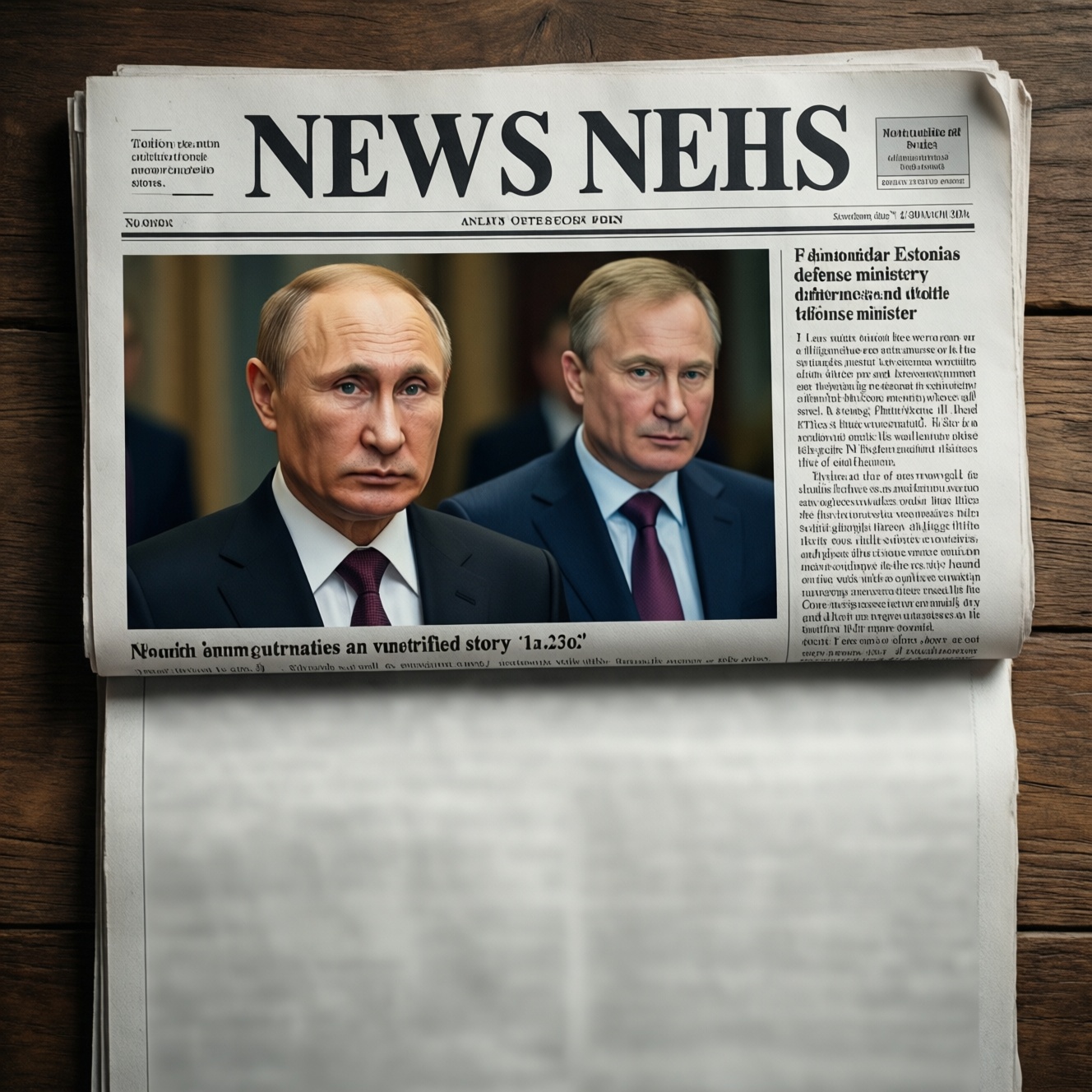 Путин ответил министру обороны Эстонии?. Что известно из предоставленного материала